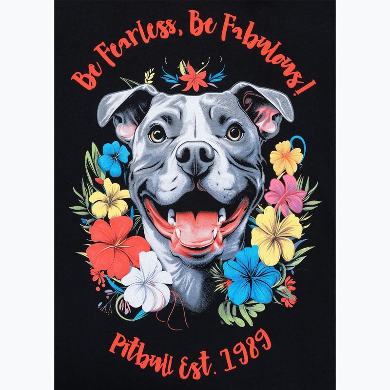 Maglietta Pitbull donna Happy Pit 2 nero 4