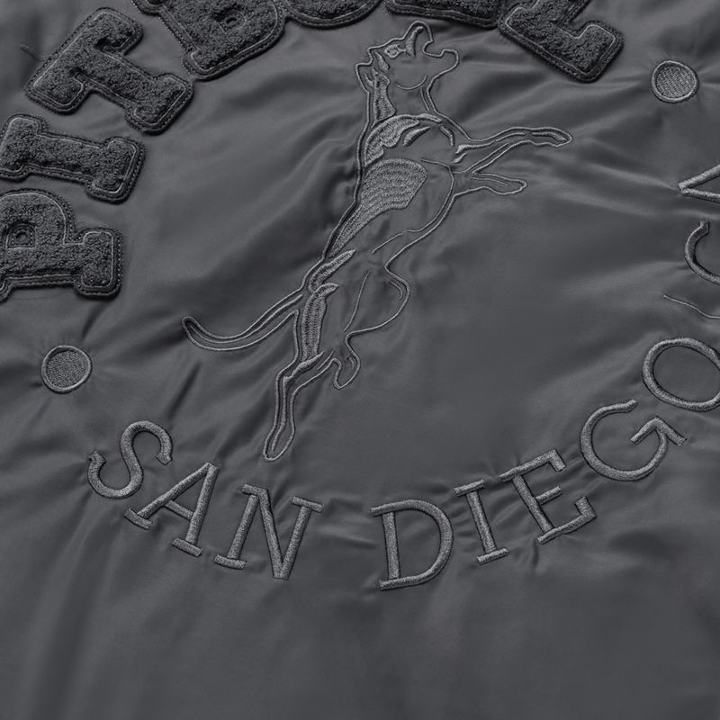 Giacca uomo Pitbull Hacket Washed Bomber graphite 5