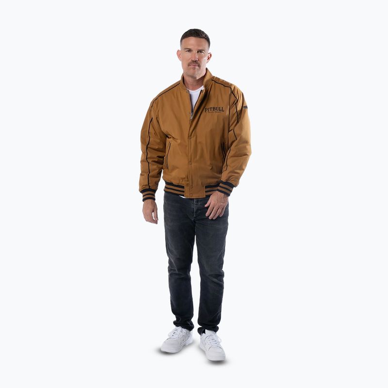 Giacca uomo Pitbull Radford Baseball honey yellow 2