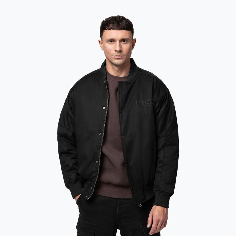 Giacca uomo Pitbull Radford Baseball black/black 4