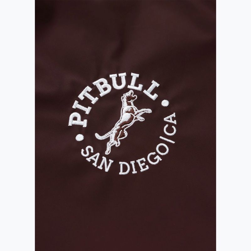 Giacca da uomo Pitbull Manolito Baseball burgundy 10