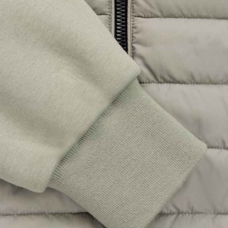 Giacca uomo Pitbull Palomar Padded Hooded Hybrid dusty sage 10
