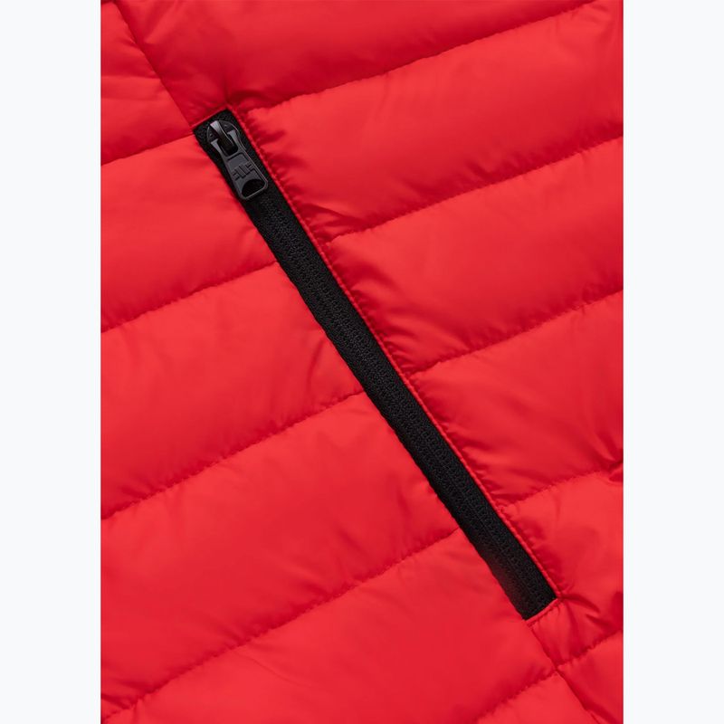 Giacca uomo Pitbull Palomar Padded Hooded Hybrid fluorescent/red 11