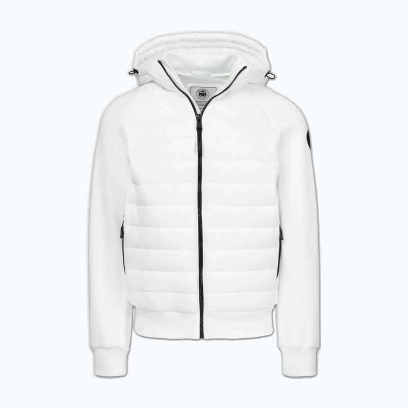 Giacca uomo Pitbull Palomar Padded Hooded Hybrid white 5