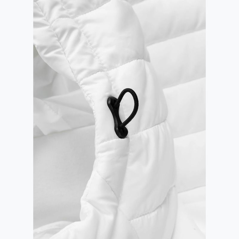 Giacca uomo Pitbull Palomar Padded Hooded Hybrid white 8