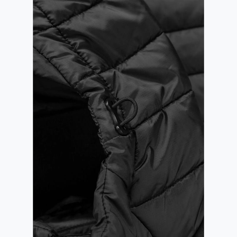 Giacca da uomo Pitbull Palomar Padded Hooded Hybrid black 8