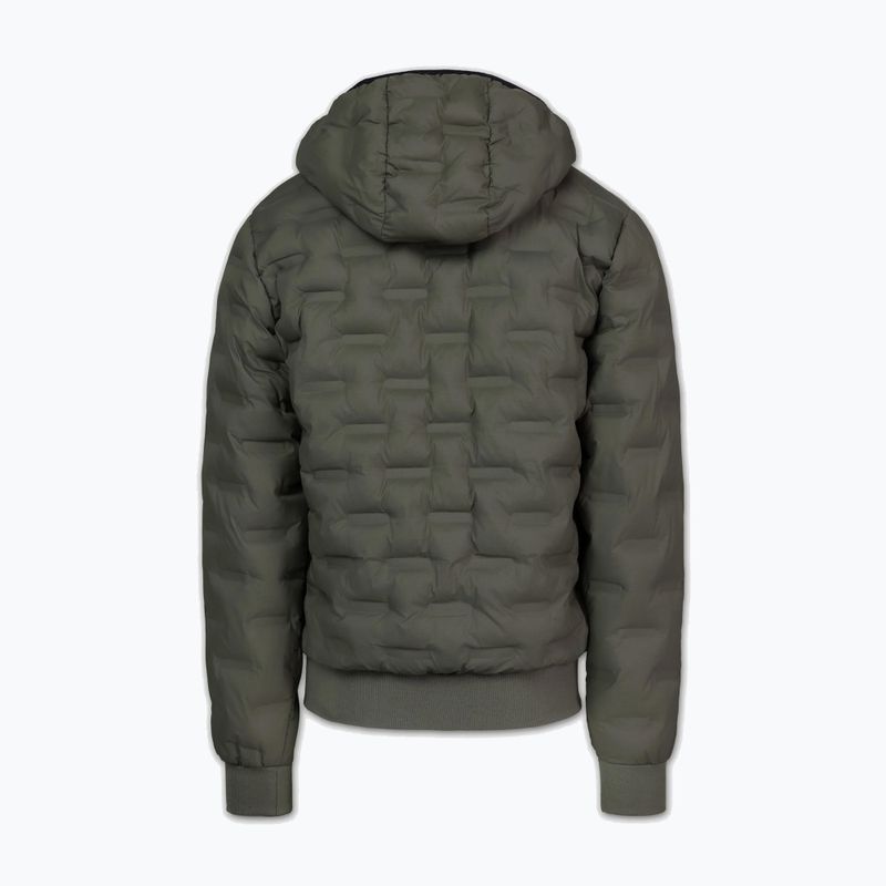 Giacca invernale uomo Pitbull Fisk Quilted Hooded olive 4
