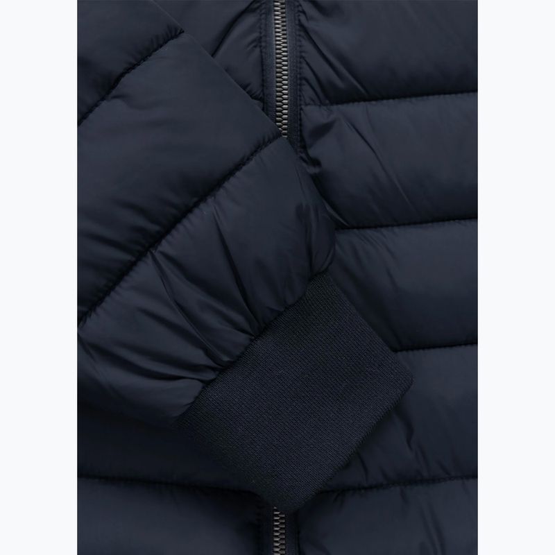 Giacca invernale da uomo Pitbull Rubio Quilted Hooded dark navy/red 10