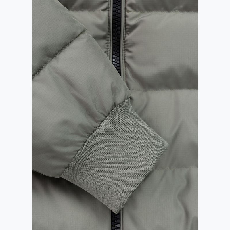 Giacca invernale da uomo Pitbull Dillon Quilted Hooded dusty sage 11