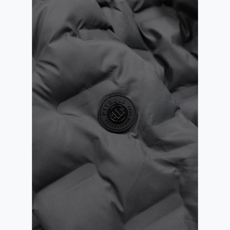 Giacca invernale da uomo Pitbull Camino Quilted Hooded graphite 7