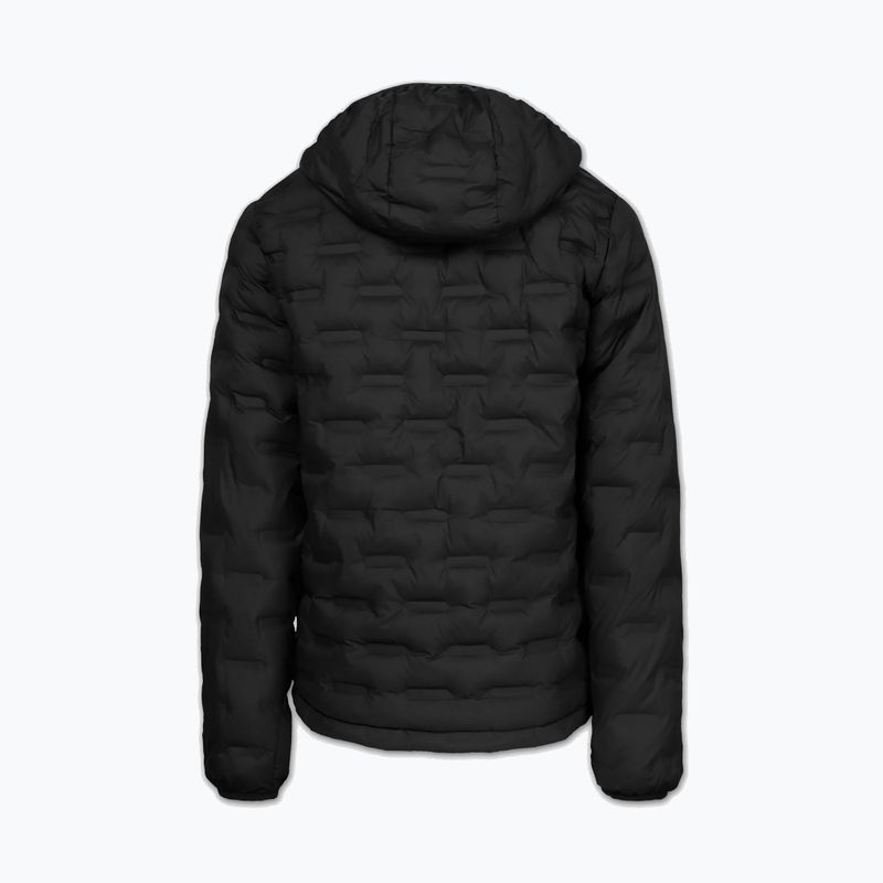 Giacca invernale da uomo Pitbull Camino Quilted Hooded black 6