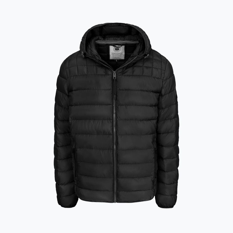 Giacca invernale uomo Pitbull Foothill Hooded Padded black 5