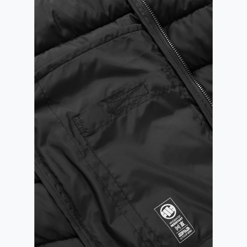 Giacca invernale uomo Pitbull Foothill Hooded Padded black 11