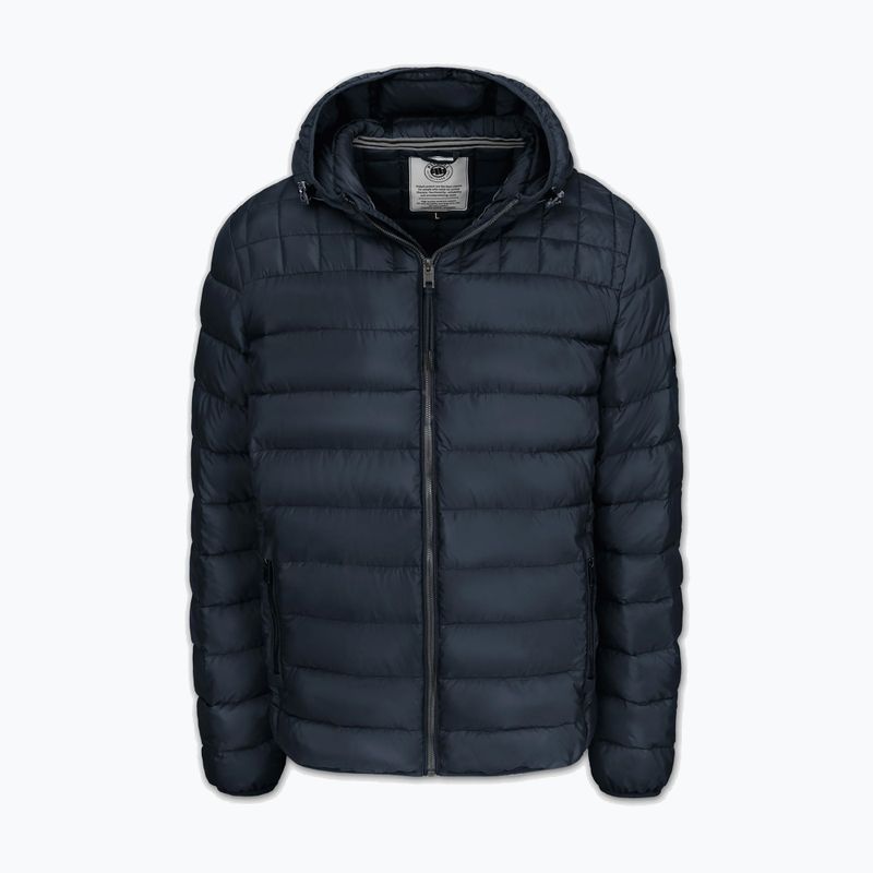 Giacca invernale da uomo Pitbull Foothill Hooded Padded dark navy 4