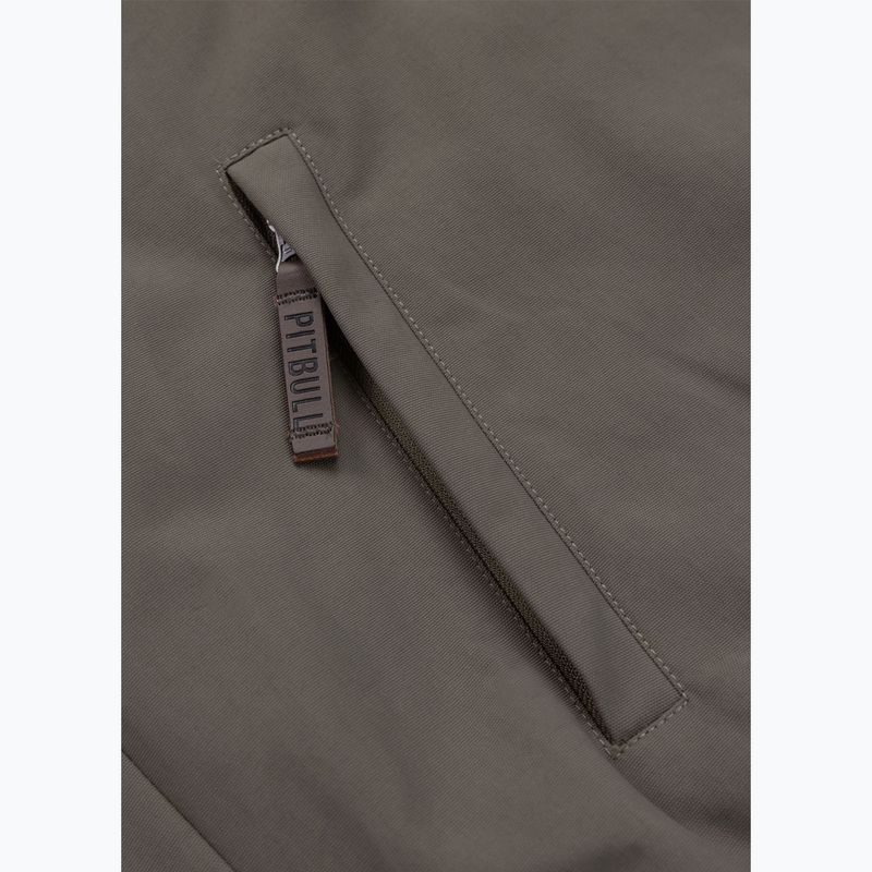 Giacca invernale da uomo Pitbull Elkwood 3 Sherpa Hooded taupe 10