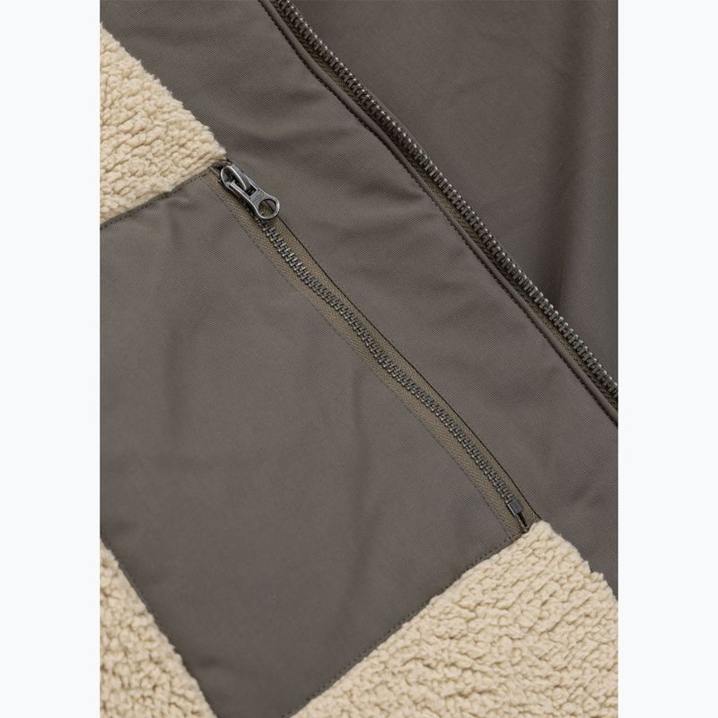Giacca invernale da uomo Pitbull Elkwood 3 Sherpa Hooded taupe 11