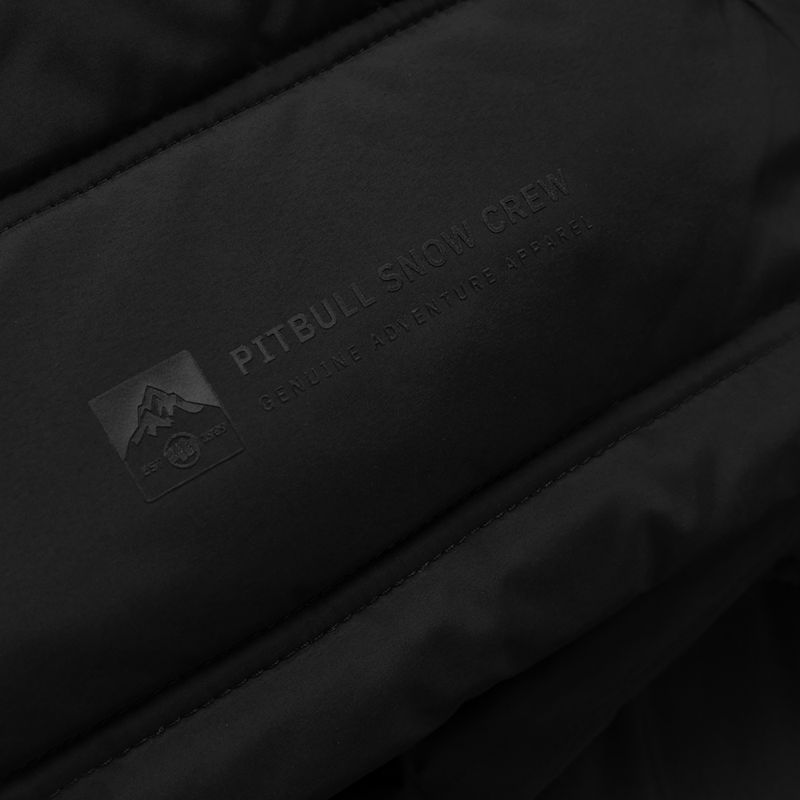 Giacca invernale da uomo Pitbull Piedmont Quilted Hooded black 10