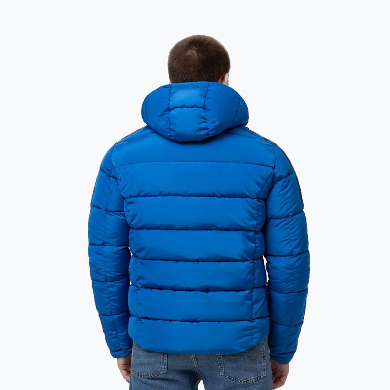 Giacca invernale uomo Pitbull Airway 4 Padded Hooded royal blue 3