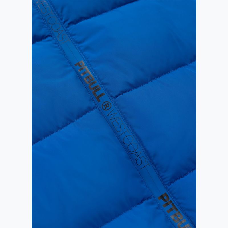 Giacca invernale uomo Pitbull Airway 4 Padded Hooded royal blue 9