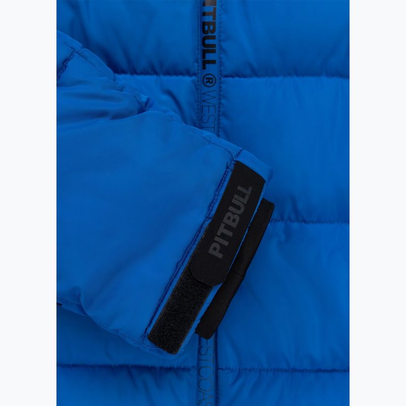 Giacca invernale uomo Pitbull Airway 4 Padded Hooded royal blue 10