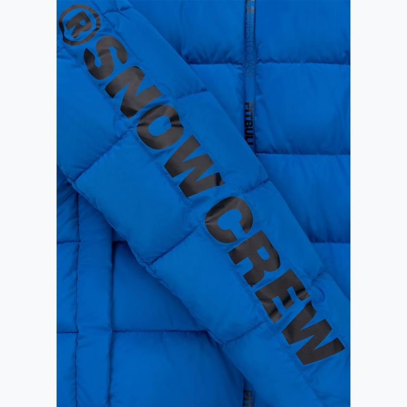 Giacca invernale uomo Pitbull Airway 4 Padded Hooded royal blue 11