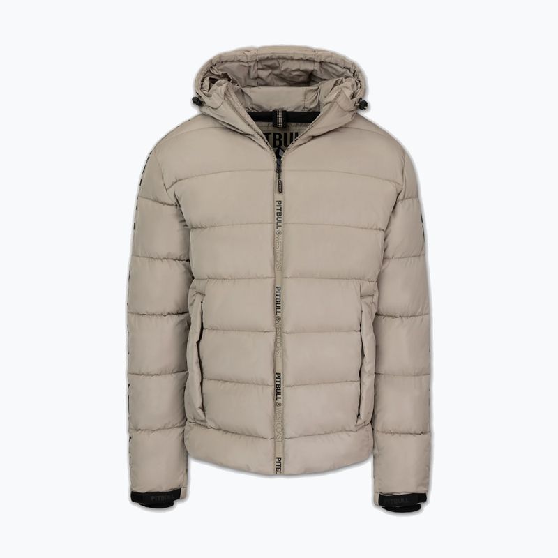 Giacca invernale uomo Pitbull Airway 4 Padded Hooded pale sand 7