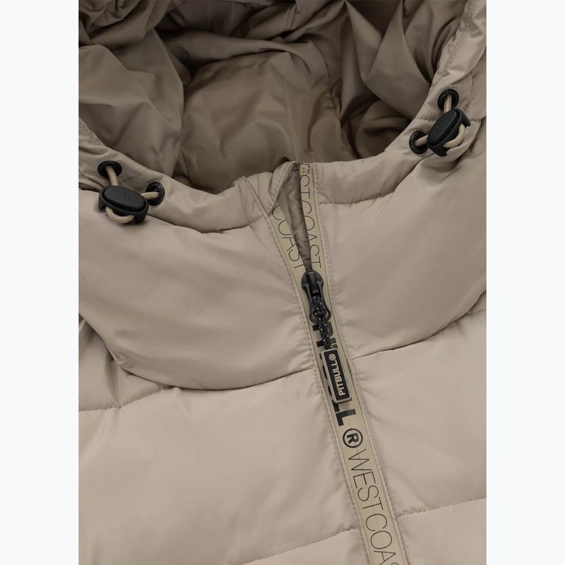 Giacca invernale uomo Pitbull Airway 4 Padded Hooded pale sand 9