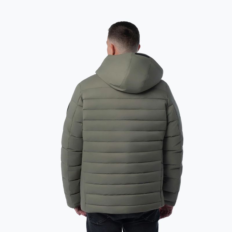 Giacca invernale uomo Pitbull Crestline Padded Hooded dusty sage 3