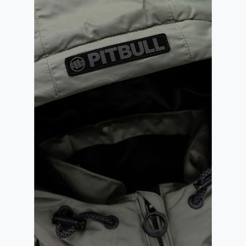 Giacca invernale uomo Pitbull Crestline Padded Hooded dusty sage 6