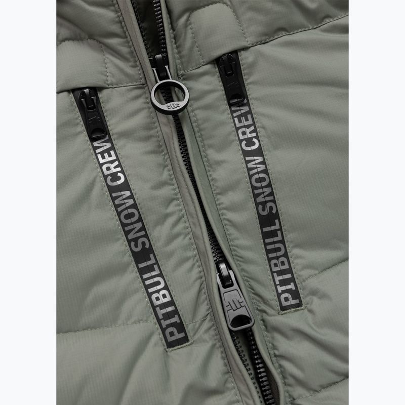Giacca invernale uomo Pitbull Crestline Padded Hooded dusty sage 9
