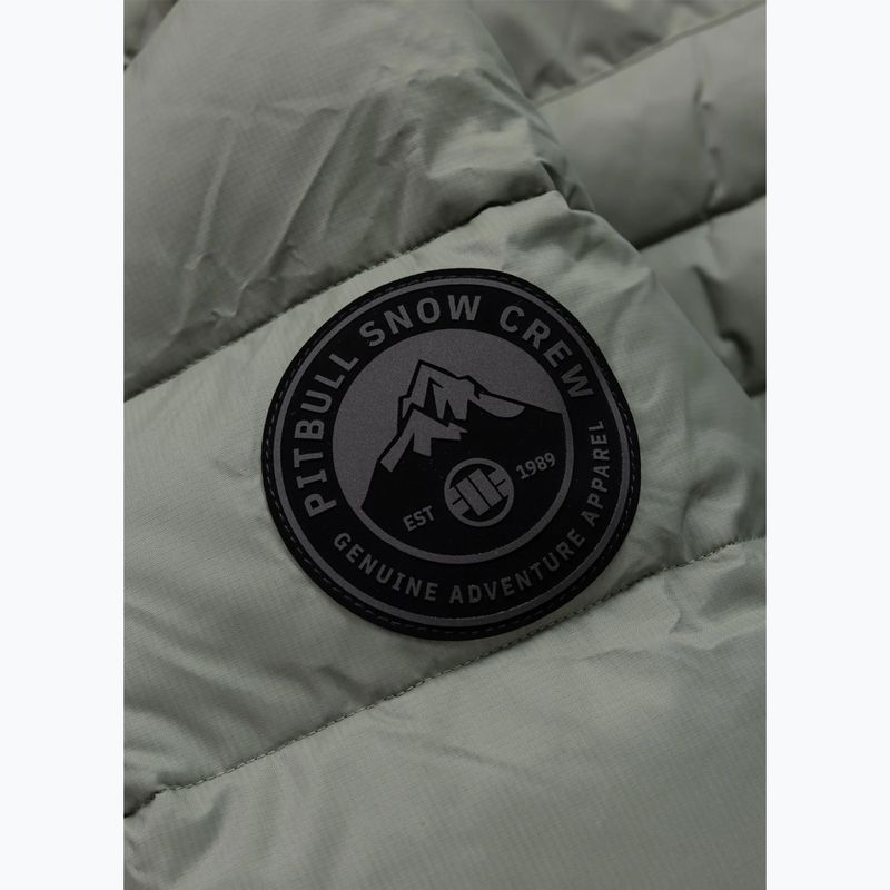 Giacca invernale uomo Pitbull Crestline Padded Hooded dusty sage 10