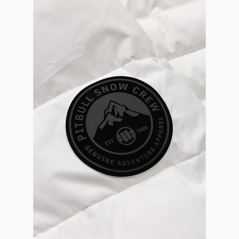 Giacca invernale uomo Pitbull Crestline Padded Hooded off white 12