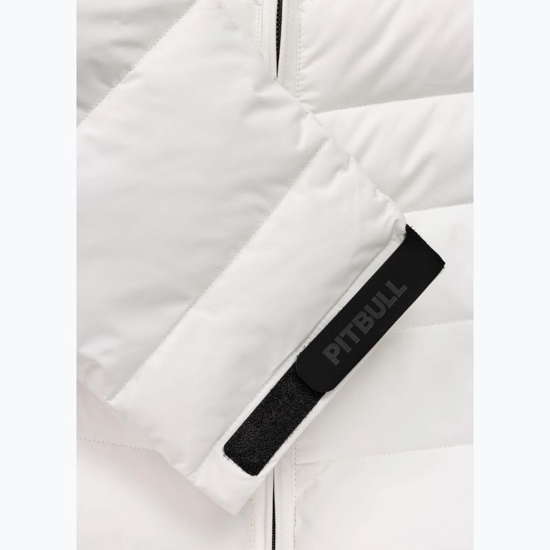 Giacca invernale uomo Pitbull Crestline Padded Hooded off white 13