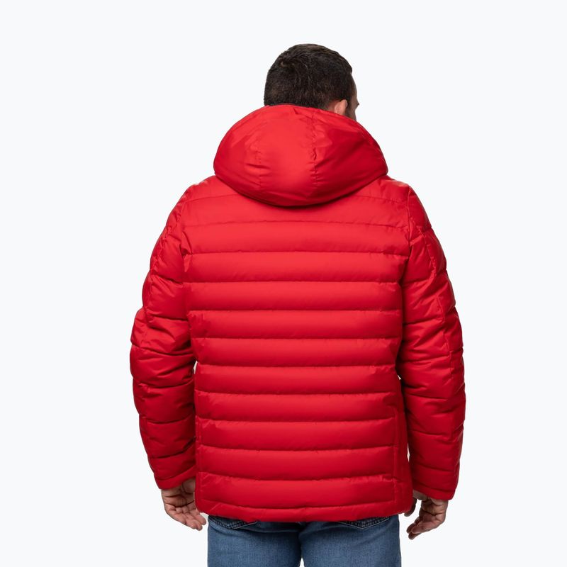 Giacca invernale da uomo Pitbull Crestline Padded Hooded red 3