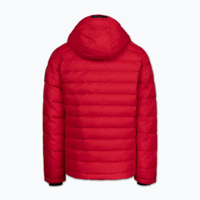 Giacca invernale da uomo Pitbull Crestline Padded Hooded red 6