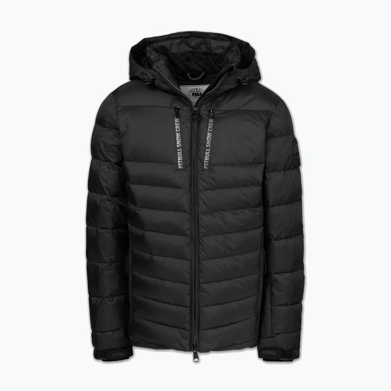 Giacca invernale da uomo Pitbull Crestline Padded Hooded black 5