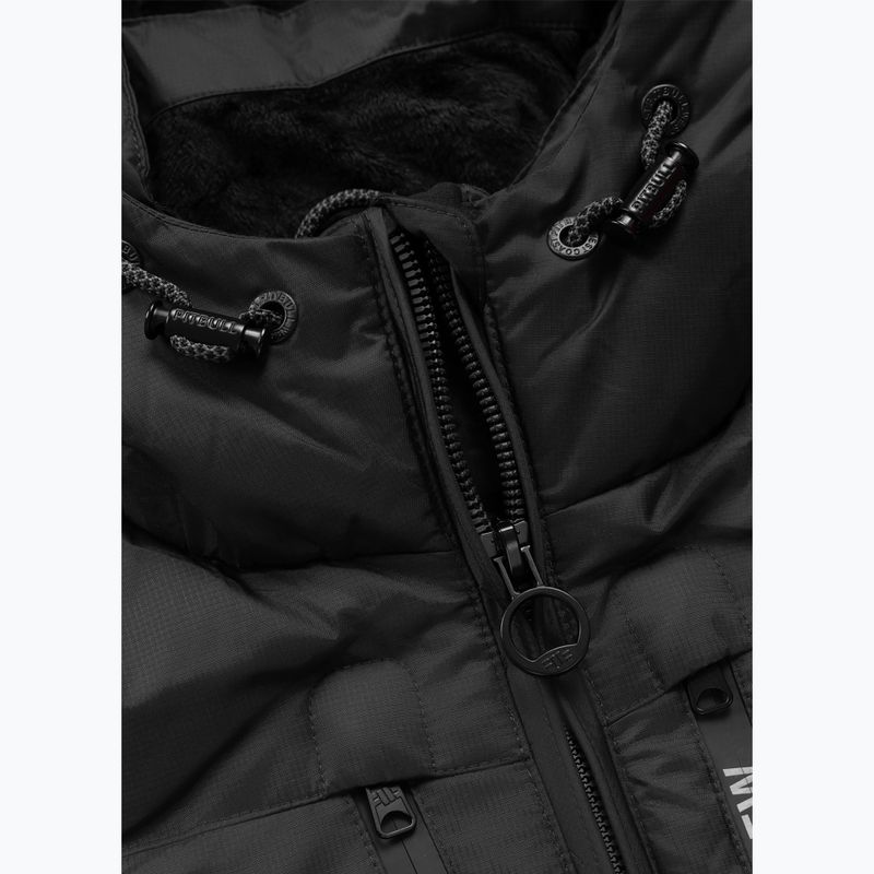 Giacca invernale da uomo Pitbull Crestline Padded Hooded black 7
