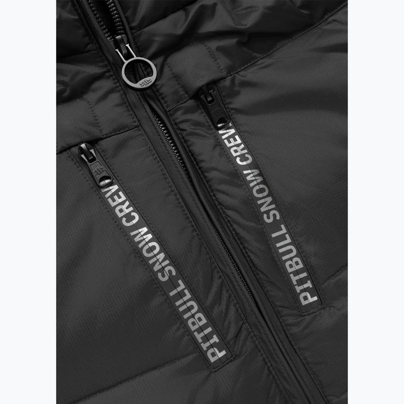 Giacca invernale da uomo Pitbull Crestline Padded Hooded black 8