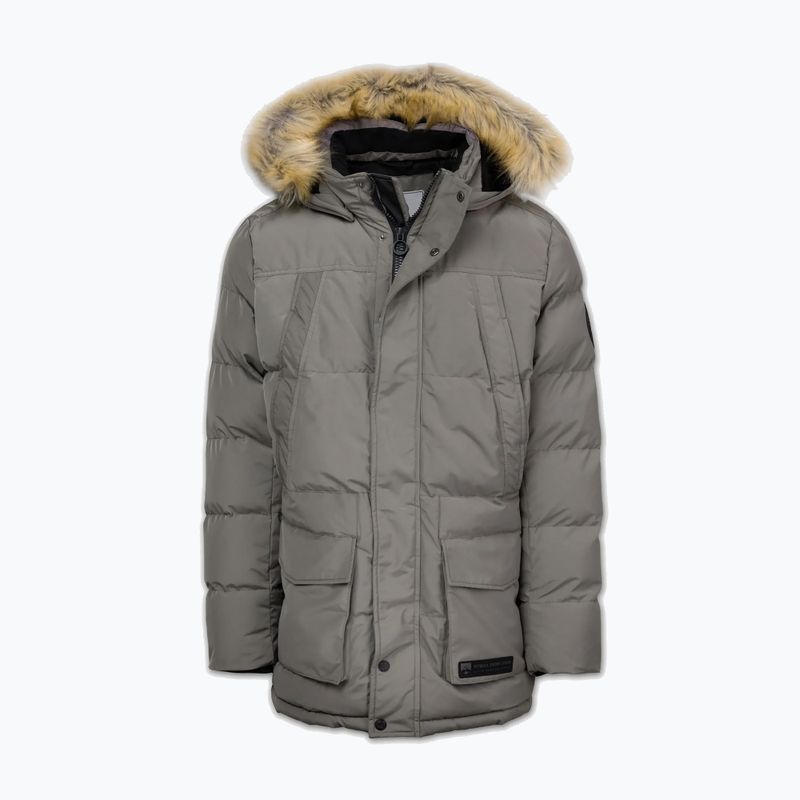 Giacca invernale da uomo Pitbull Forest Hooded Parka taupe 5