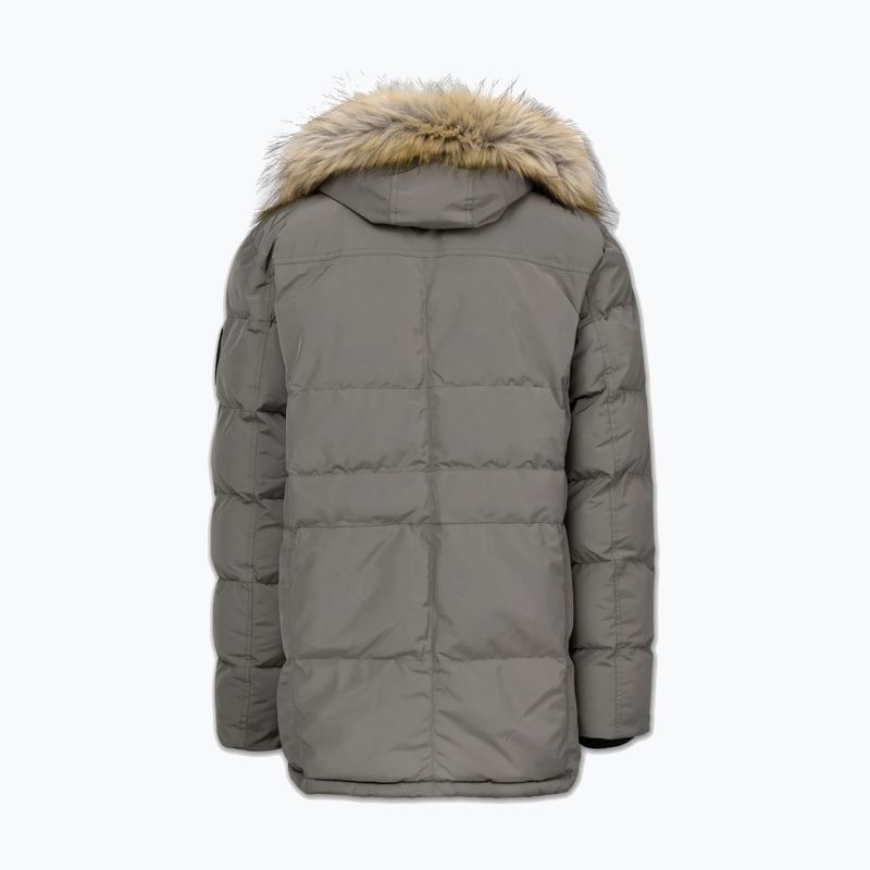 Giacca invernale da uomo Pitbull Forest Hooded Parka taupe 6