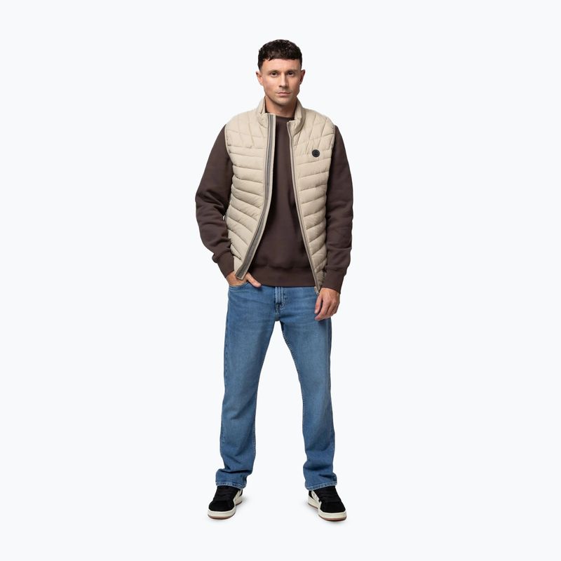 Gilet uomo Pitbull Naylor Padded pale sand 2