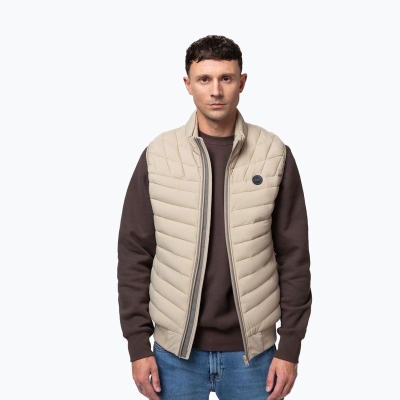Gilet uomo Pitbull Naylor Padded pale sand 5