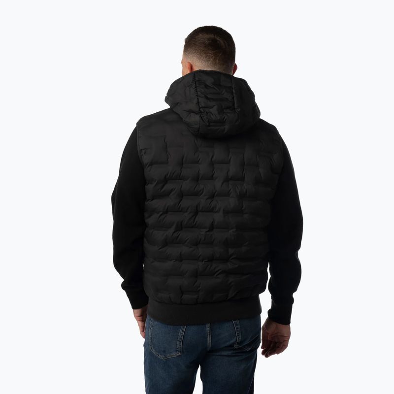 Gilet uomo Pitbull Fisk Quilted Hooded black 3