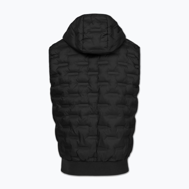 Gilet uomo Pitbull Fisk Quilted Hooded black 6