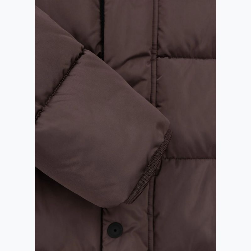 Giacca invernale da donna Pitbull Amalia Padded Hooded dark chocolate 10