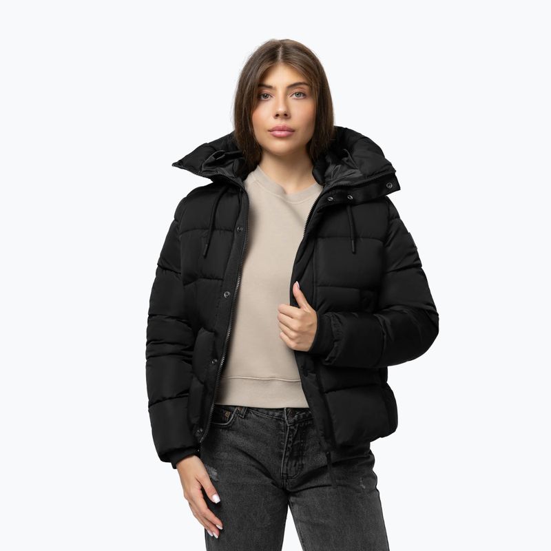 Giacca invernale donna Pitbull Amalia Padded Hooded black 4