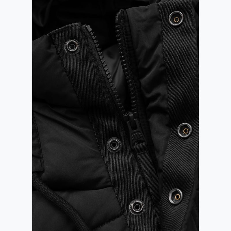Giacca invernale donna Pitbull Amalia Padded Hooded black 8