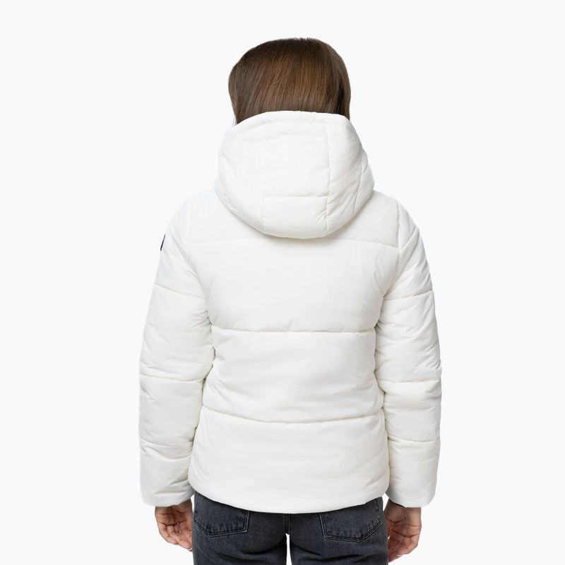 Giacca invernale da donna Pitbull Vista Quilted Hooded off white 3