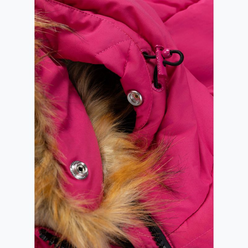 Giacca invernale donna Pitbull Azalea Quilted Hooded raspberry red 10