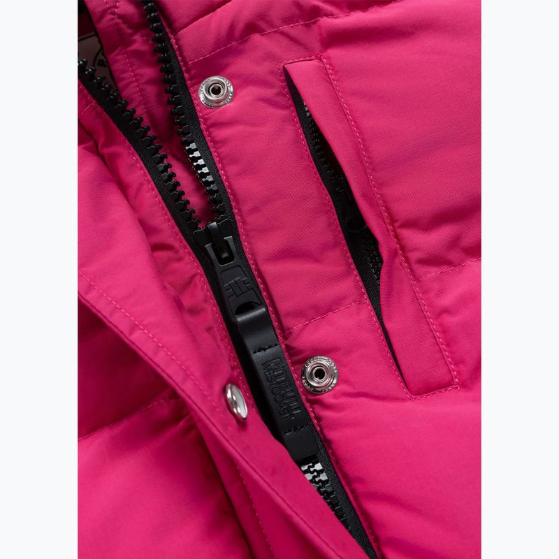Giacca invernale donna Pitbull Azalea Quilted Hooded raspberry red 11